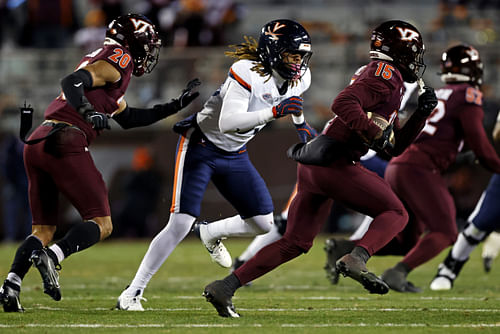 Virginia Tech bested Virginia to reach bowl eligibility. (Photo Credit: IMAGN)