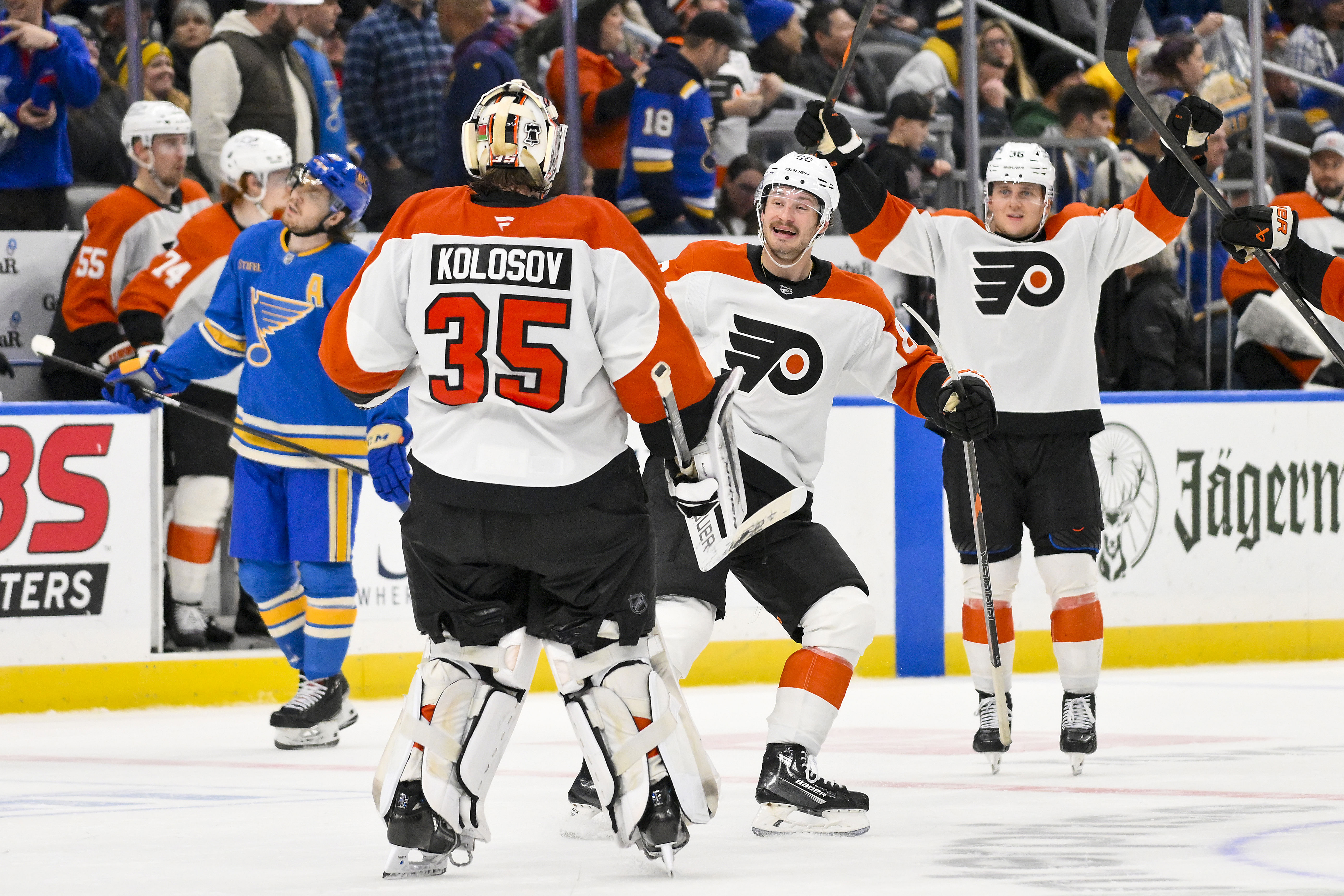 NHL: Philadelphia Flyers at St. Louis Blues - Source: Imagn