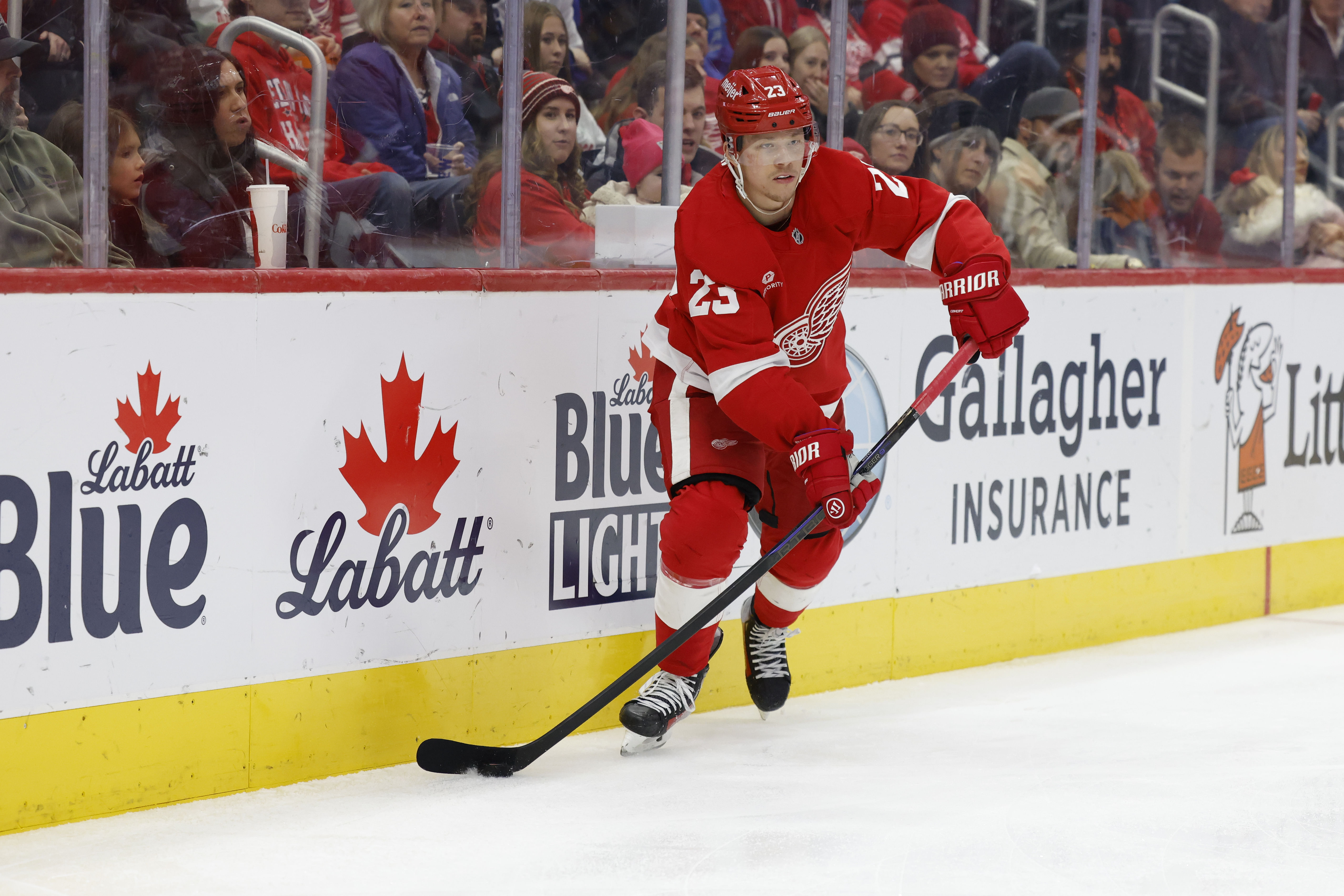 NHL: Vancouver Canucks at Detroit Red Wings - Source: Imagn