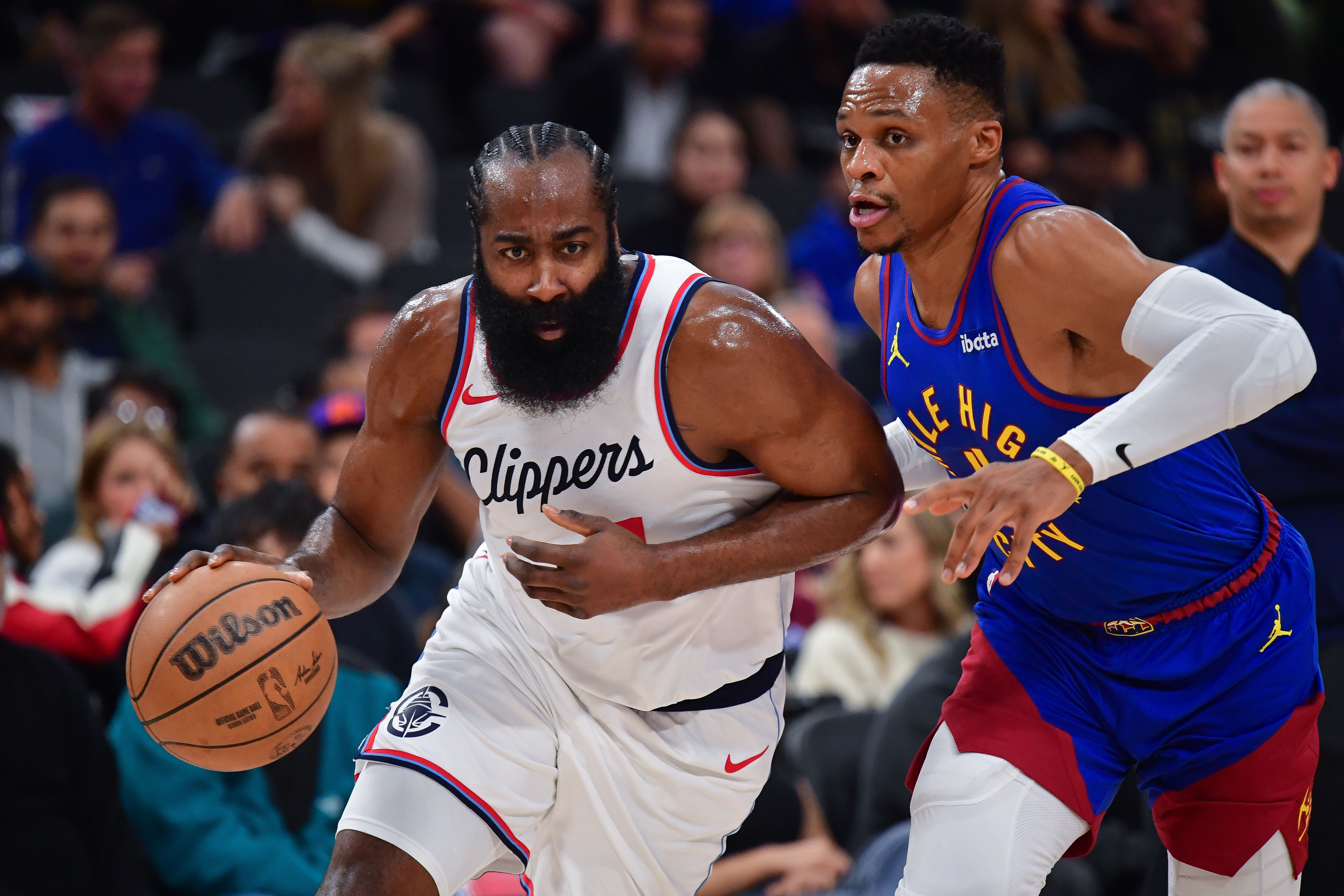 NBA: Denver Nuggets at &lt;a href=&#039;https://www.sportskeeda.com/basketball/los-angeles-clippers&#039; target=&#039;_blank&#039; rel=&#039;noopener noreferrer&#039;&gt;Los Angeles Clippers&lt;/a&gt; - Source: Imagn