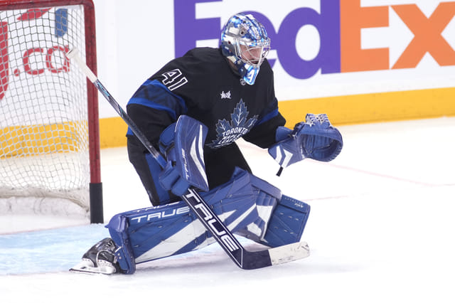 Maple Leafs starting goalie tonight: Toronto's projected starter for
