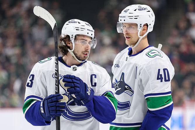 Vancouver Canucks injury update: Latest on Quinn Hughes and Elias Pettersson's availability today against Kraken