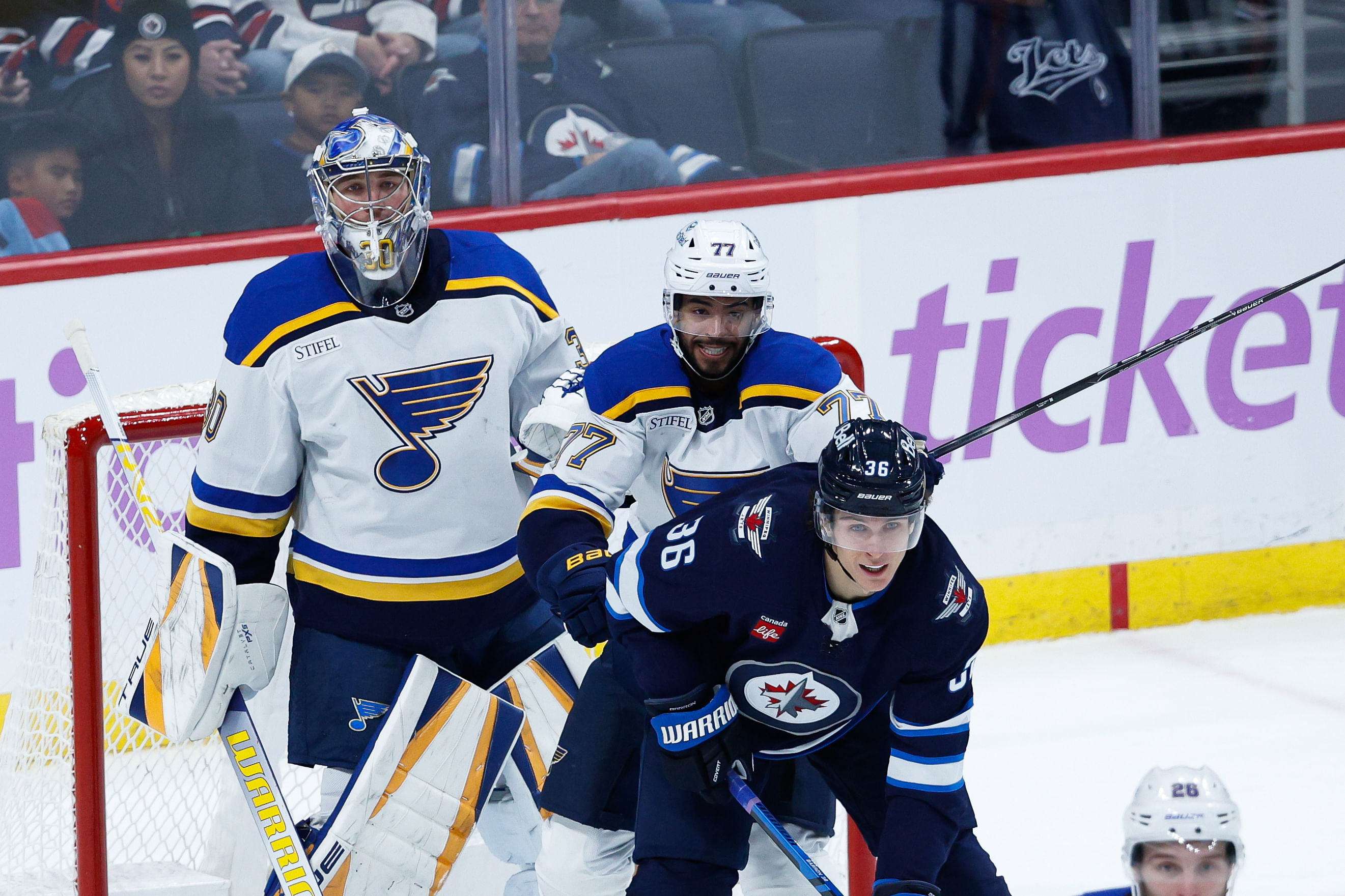 NHL: St. Louis Blues at Winnipeg Jets - Source: Imagn