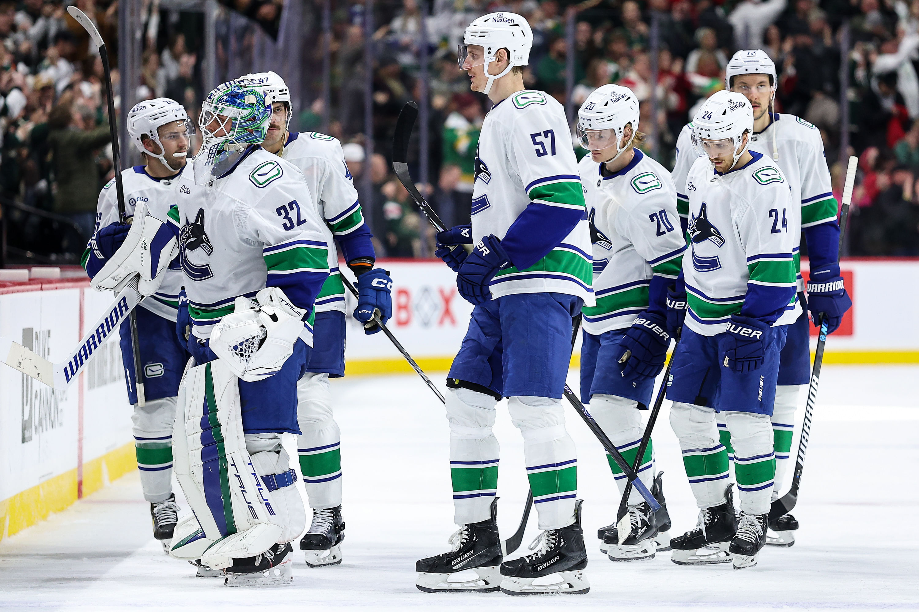 NHL: Vancouver Canucks at Minnesota Wild - Source: Imagn