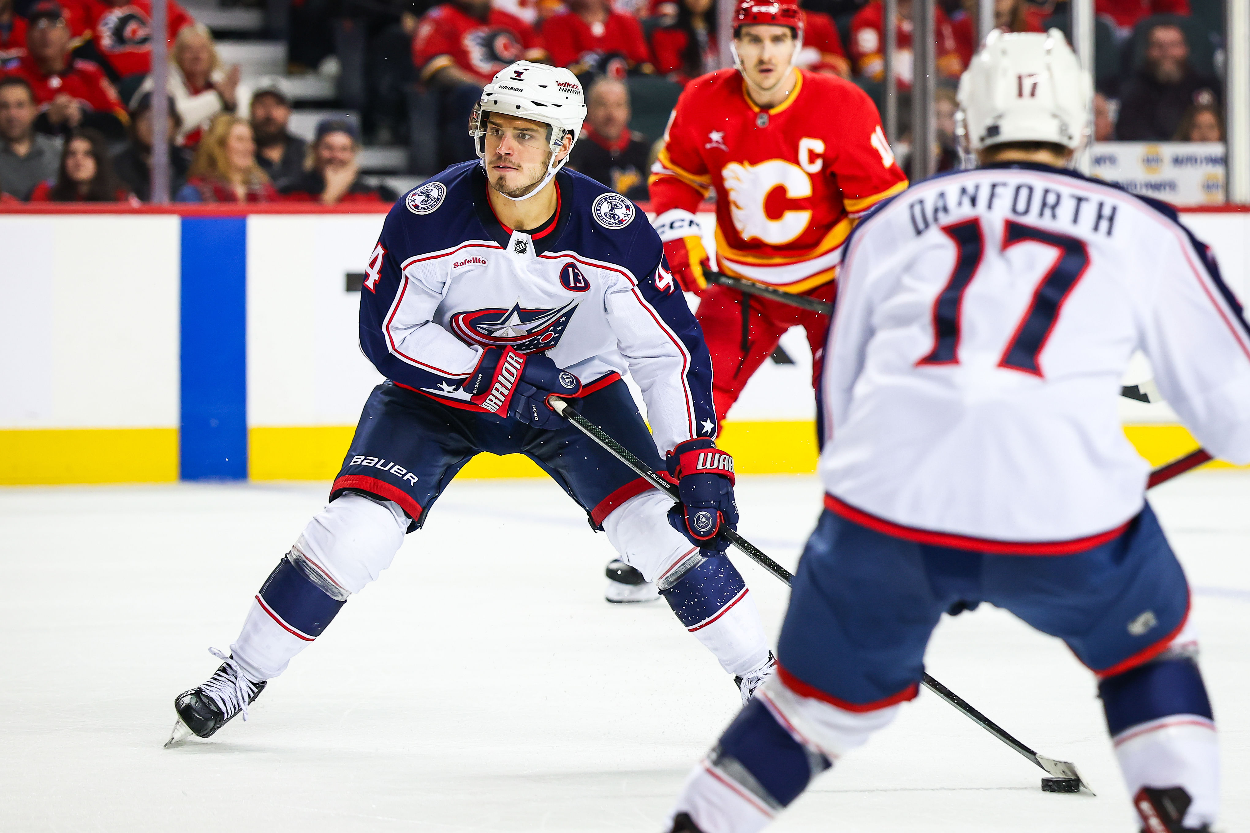 NHL: Columbus Blue Jackets at Calgary Flames - Source: Imagn