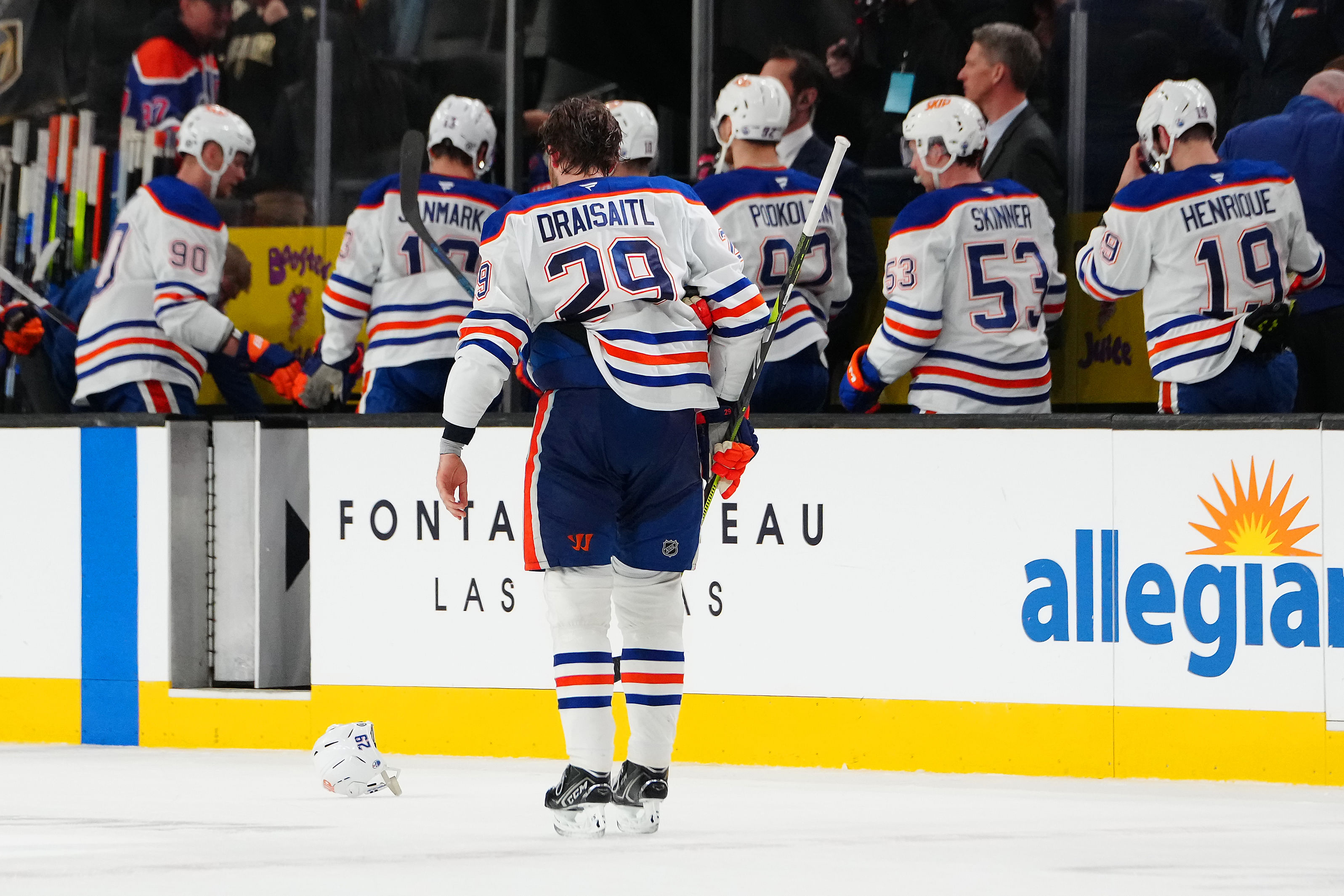 NHL: Edmonton Oilers at Vegas Golden Knights - Source: Imagn