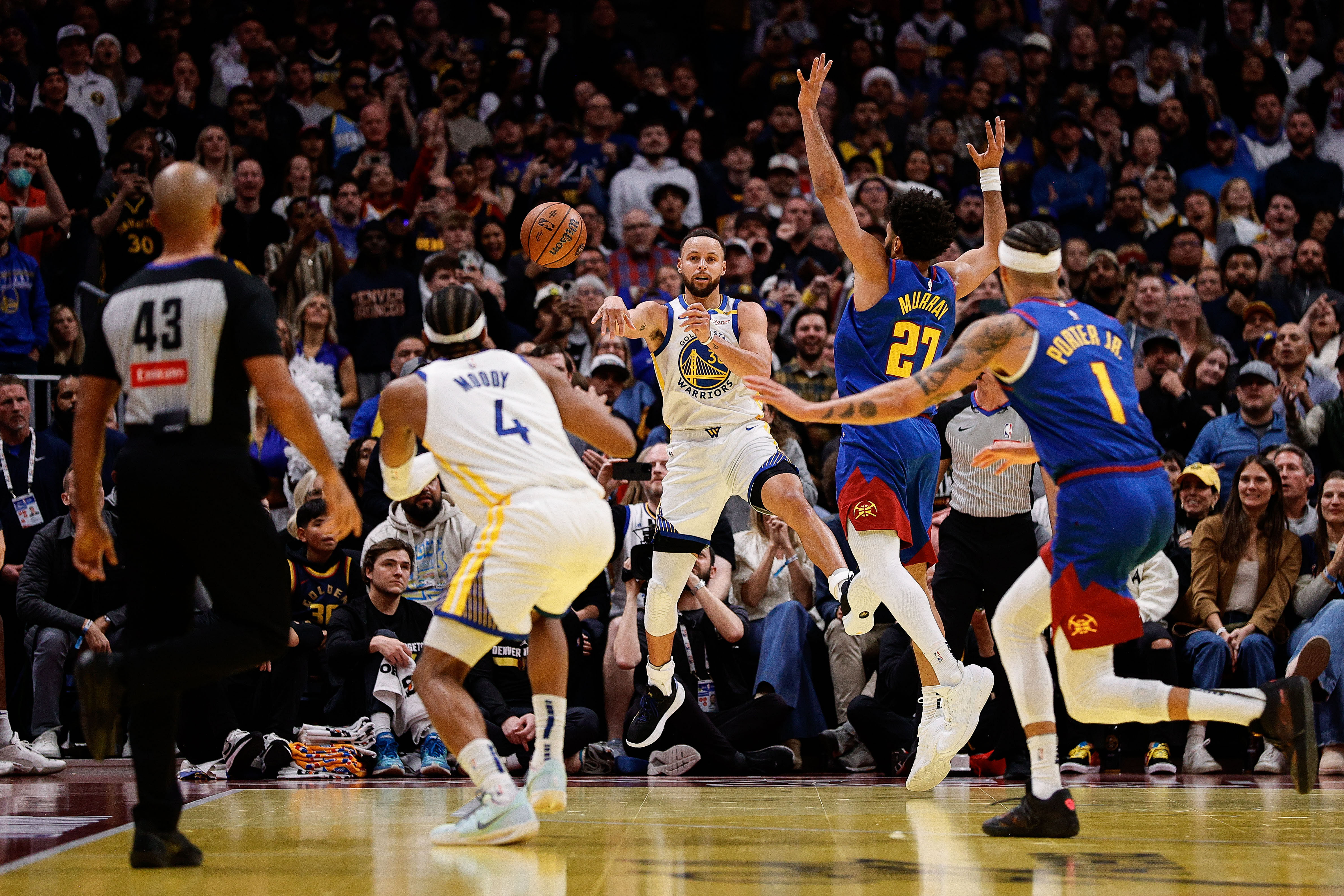 NBA: Golden State Warriors at Denver Nuggets - Source: Imagn