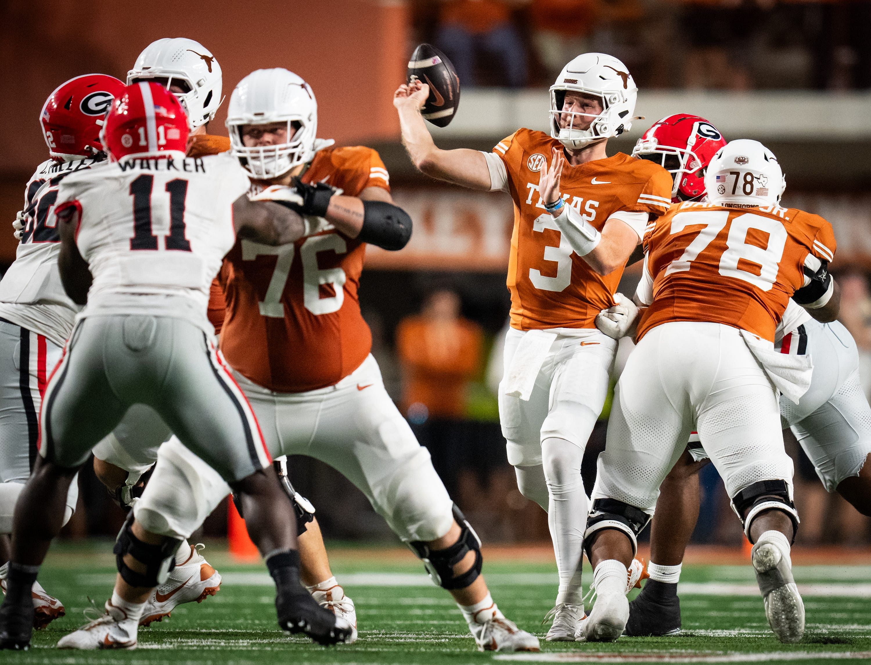 Who are the Texas vs. game announcers on ABC? All you