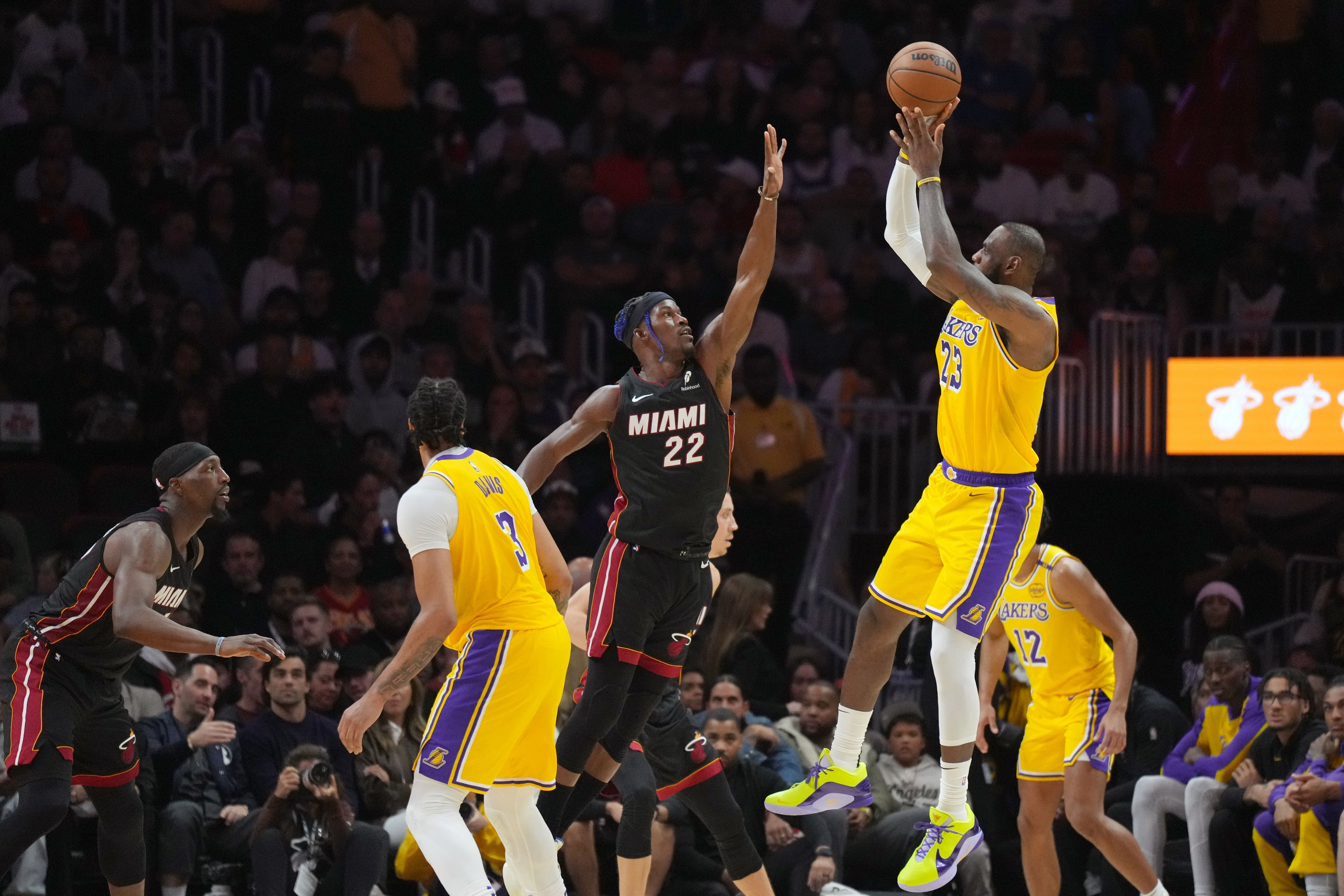 NBA: LA Lakers at Miami Heat - Source: Imagn