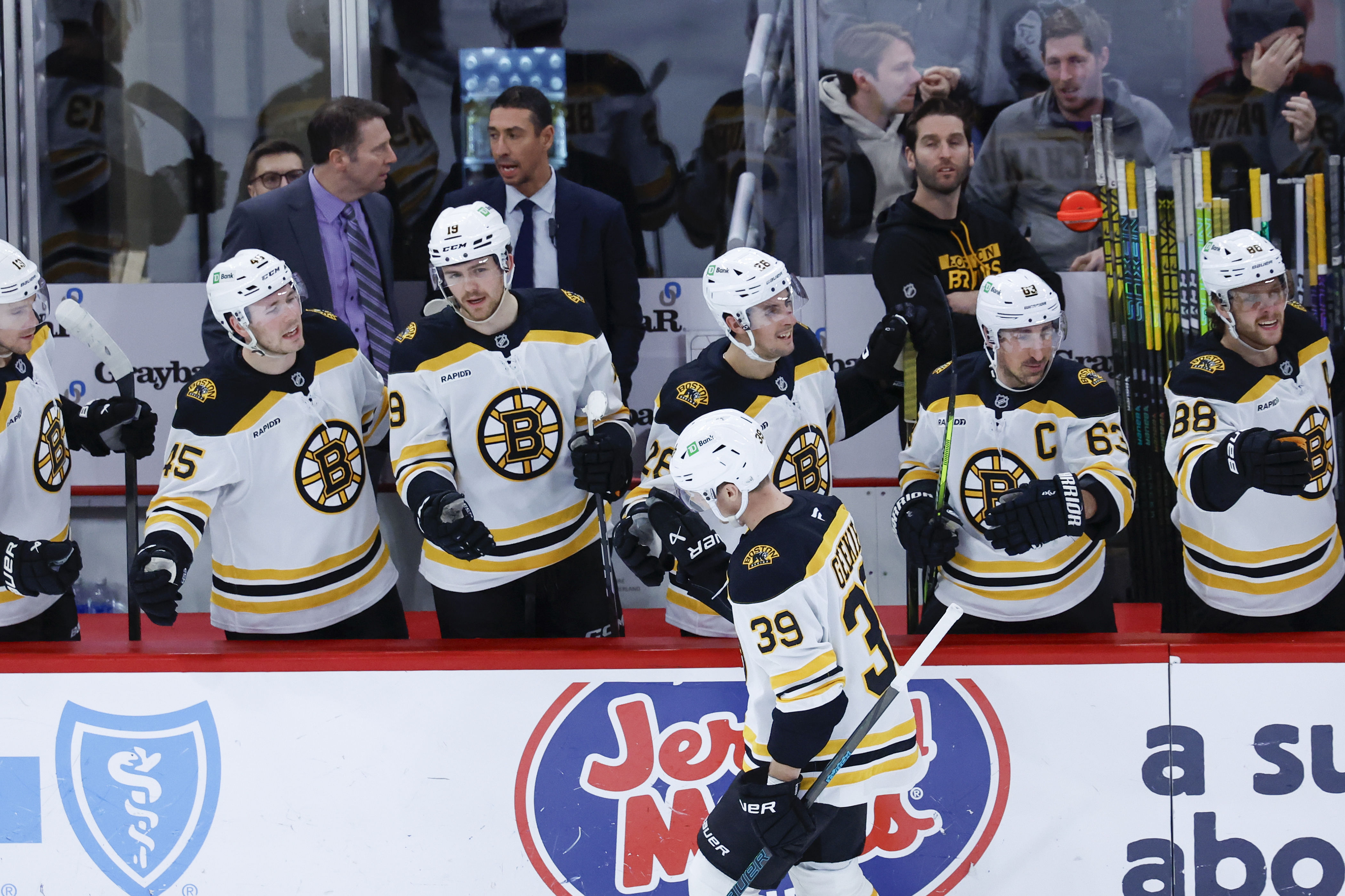 The Boston Bruins are favored today (Image Source: Imagn)