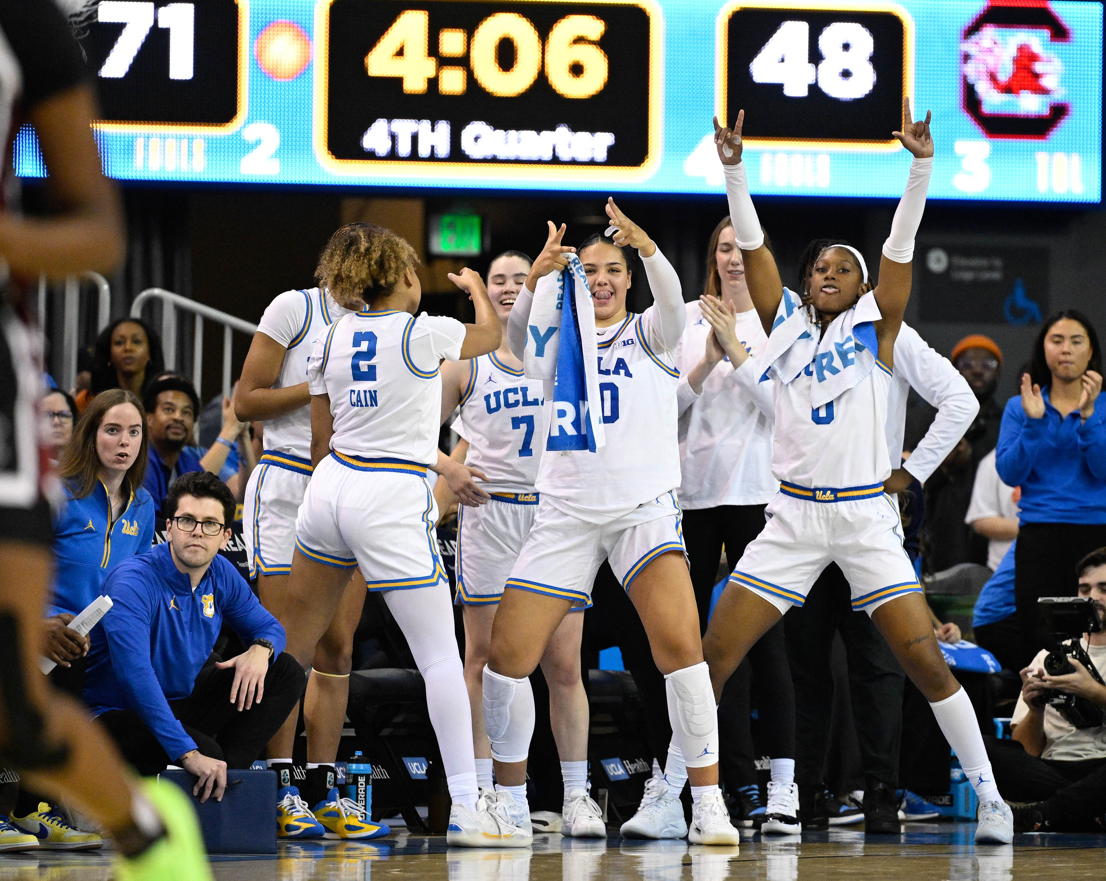 NCAA Womens Basketball: South Carolina at UCLA - Source: Imagn