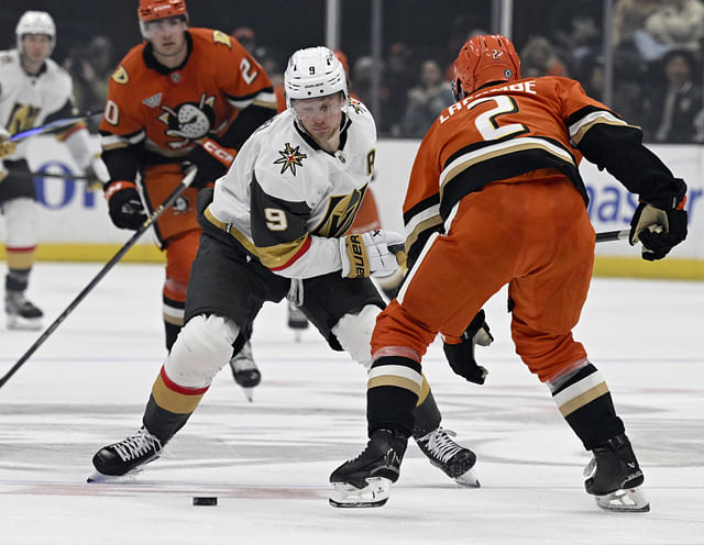 NHL: Vegas Golden Knights at Anaheim Ducks - Source: Imagn