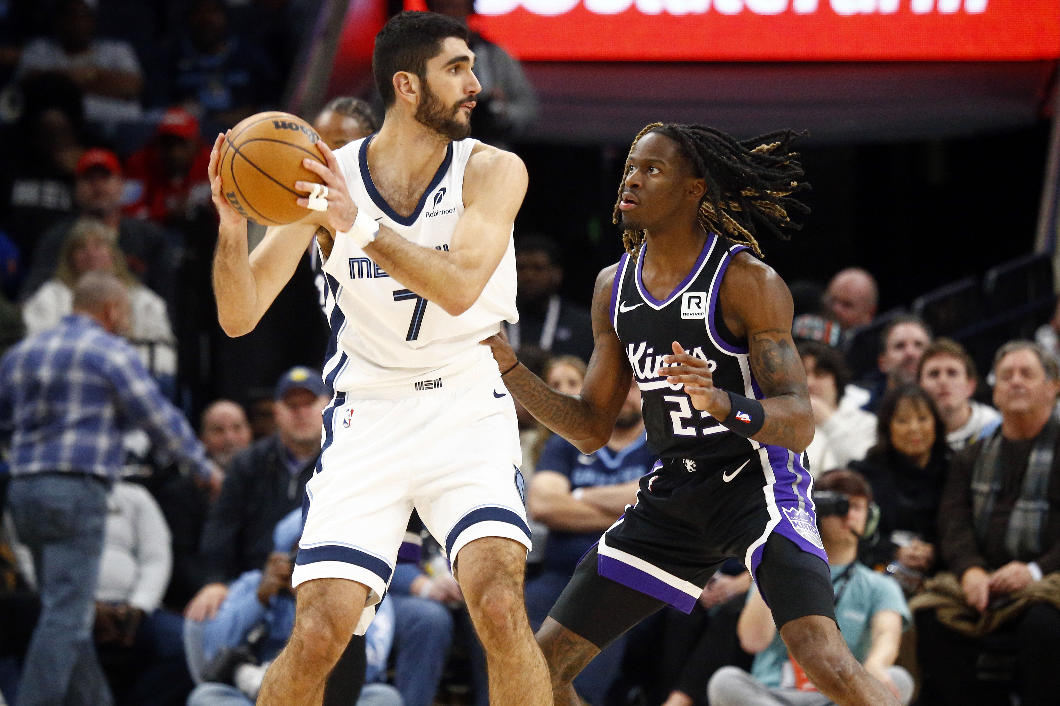 Memphis Grizzlies big man Santi Aldama (Image Credit: Petre Thomas-Imagn Images)