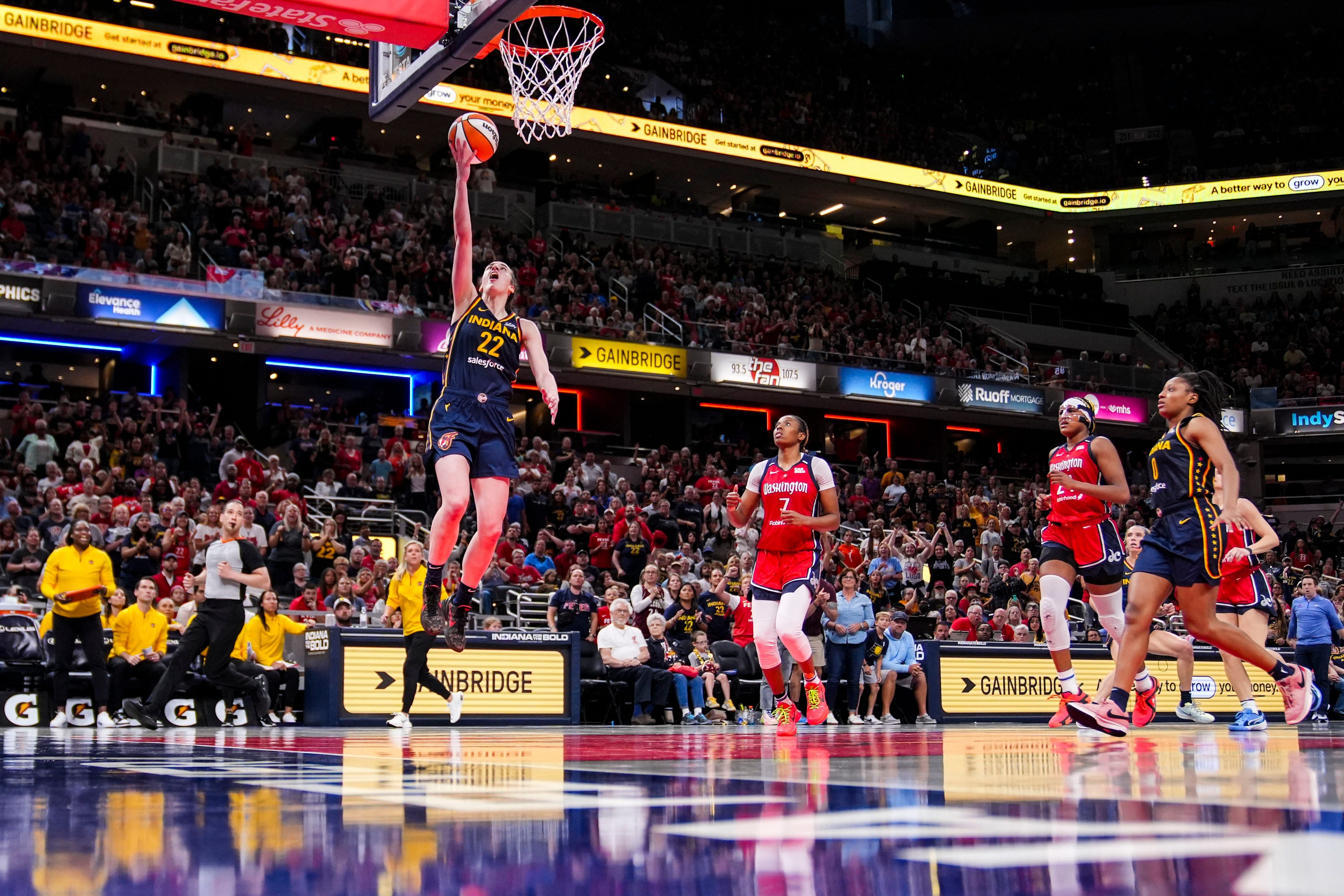 Caitlin Clark on the adjustments she made from college to WNBA. (Photo: IMAGN)