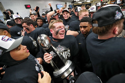 The Knights after their victory against Tulane - Source: Imagn