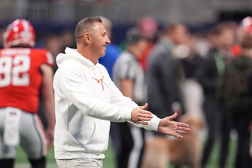 Texas Longhorns HC Steve Sarkisian - Source: Imagn