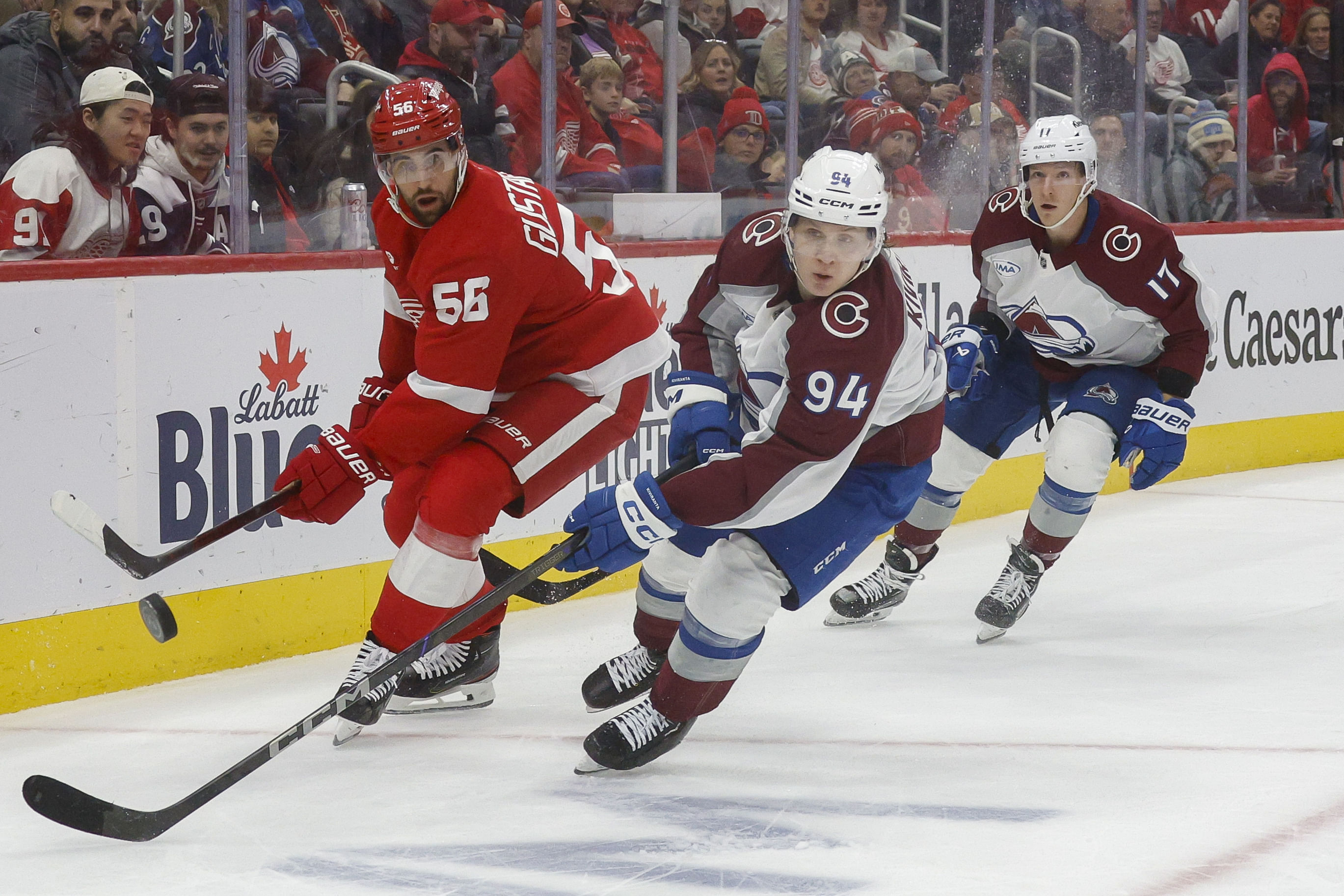 NHL: Colorado Avalanche at Detroit Red Wings - Source: Imagn