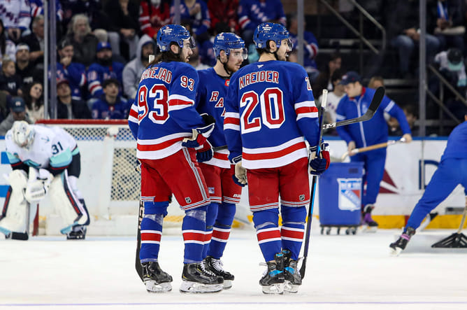 $68,000,000 Rangers forward makes his feelings known after '10-minute lapses' result in 7-5 loss to Kraken