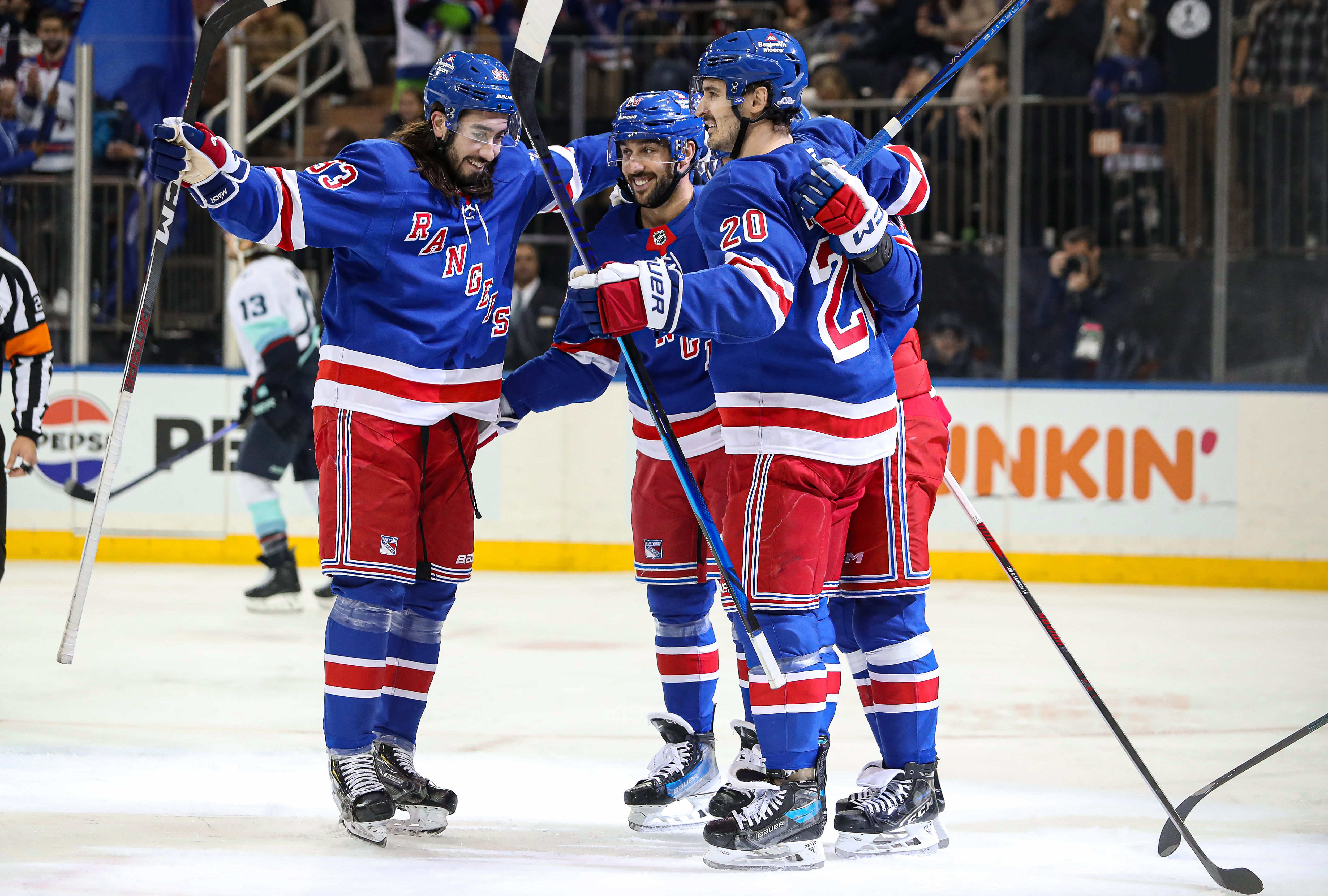 NHL: Seattle Kraken at New York Rangers - Source: Imagn