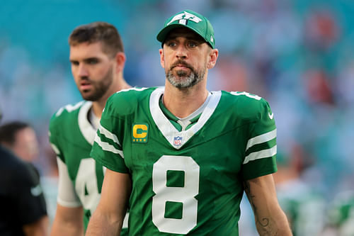 Aaron Rodgers might not be a Jet for much longer - Source: Imagn