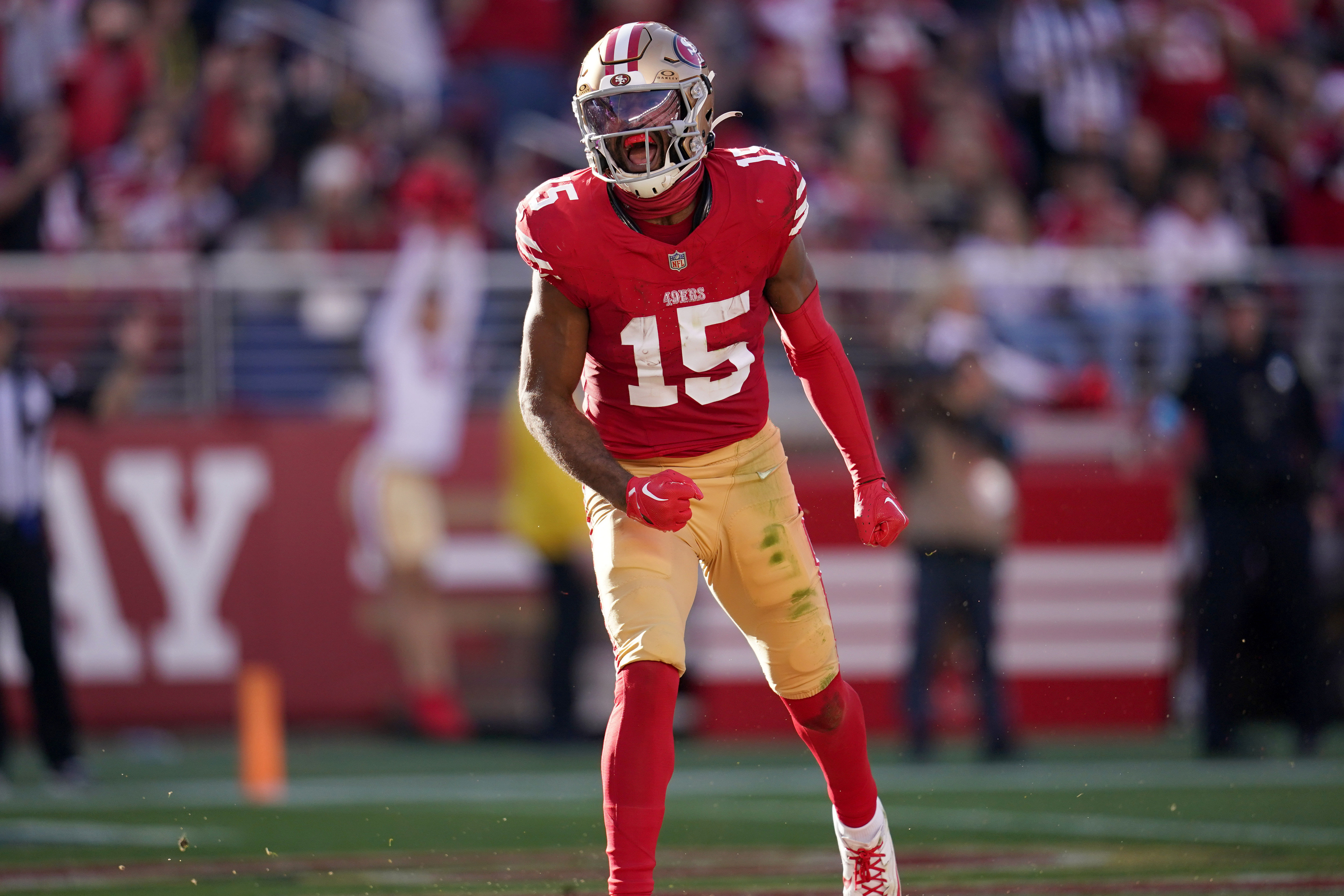 NFL: San Francisco 49ers WR Jauan Jennings - Source: Imagn