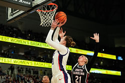 "Girl just get a desk job": College hoops fans dismantle Sedona Prince for shocking struggles vs Dawn Staley's South Carolina
