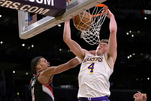 NBA: Portland Trail Blazers at Los Angeles Lakers - Source: Imagn