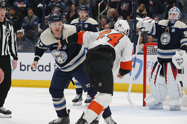 NHL: Philadelphia Flyers at Columbus Blue Jackets - Source: Imagn