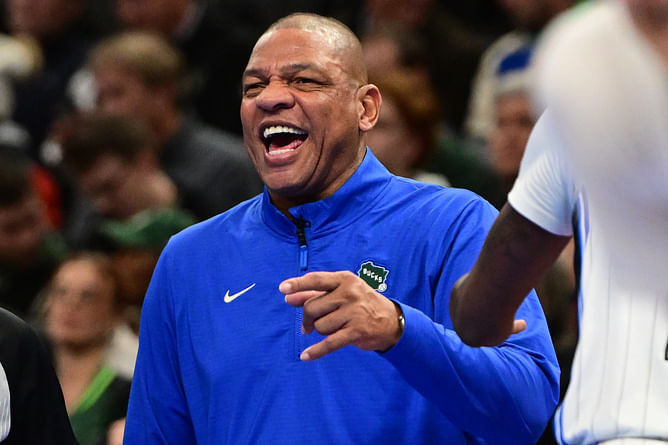 "Come in with our little canes and wheelchairs" - Doc Rivers hilariously previews Bucks facing young OKC Thunder in NBA Cup final