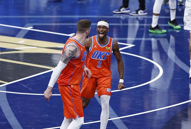 "Rose to the moment": Shai Gilgeous-Alexander relives 'playoff feel' NBA Cup QF win vs Mavs