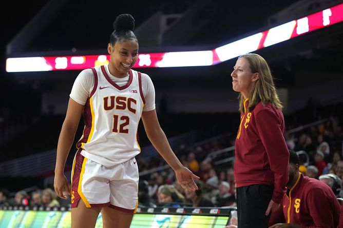 JuJu Watkins played to the point of injury to chase Caitlin Clark’s NCAA record, suggests sports broadcaster