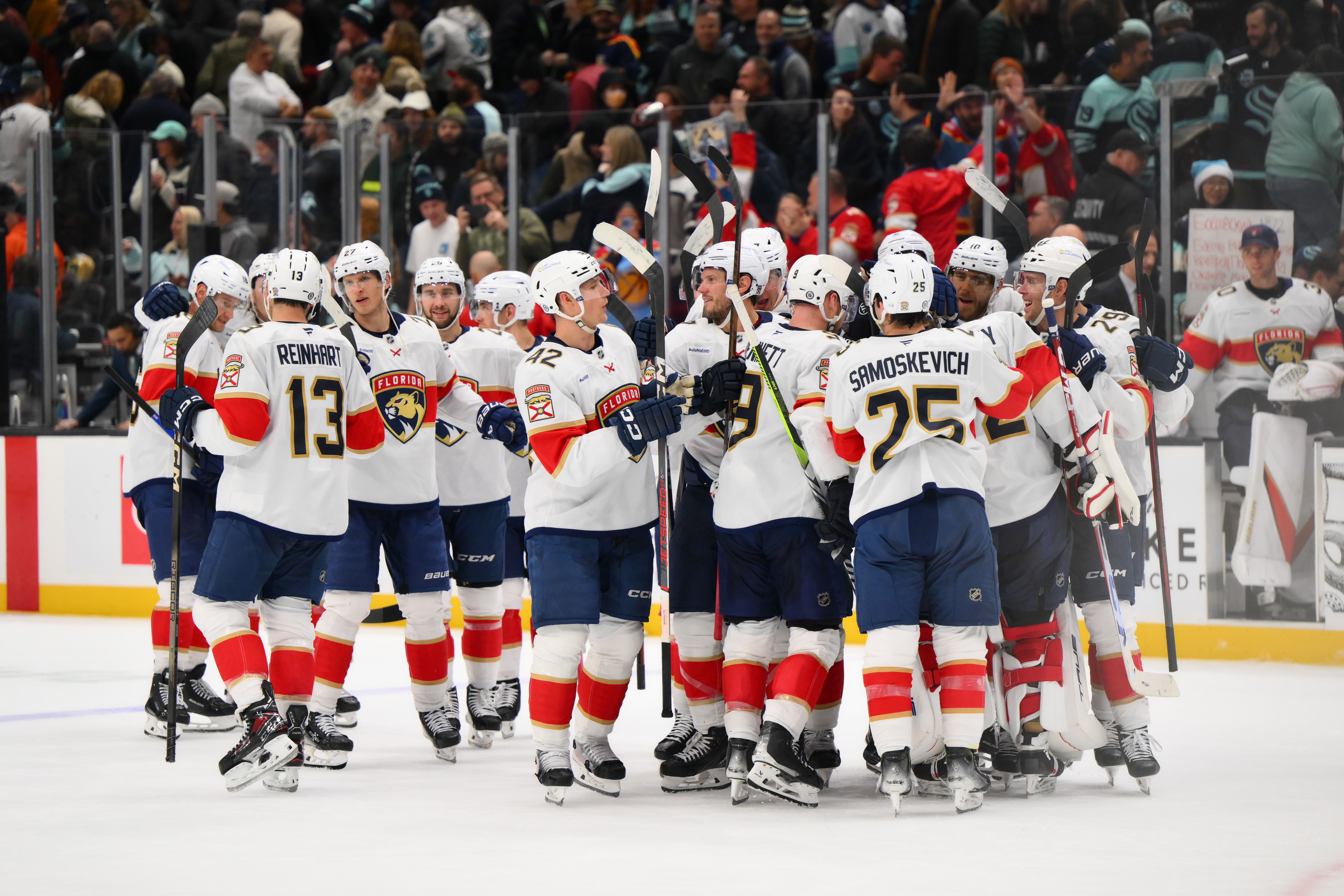 NHL: Florida Panthers at Seattle Kraken (Credits: IMAGN)