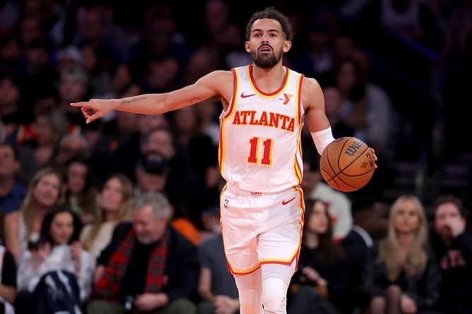 Watch: Knicks' "villain" Trae Young adds another chapter to rivalry with fresh antics