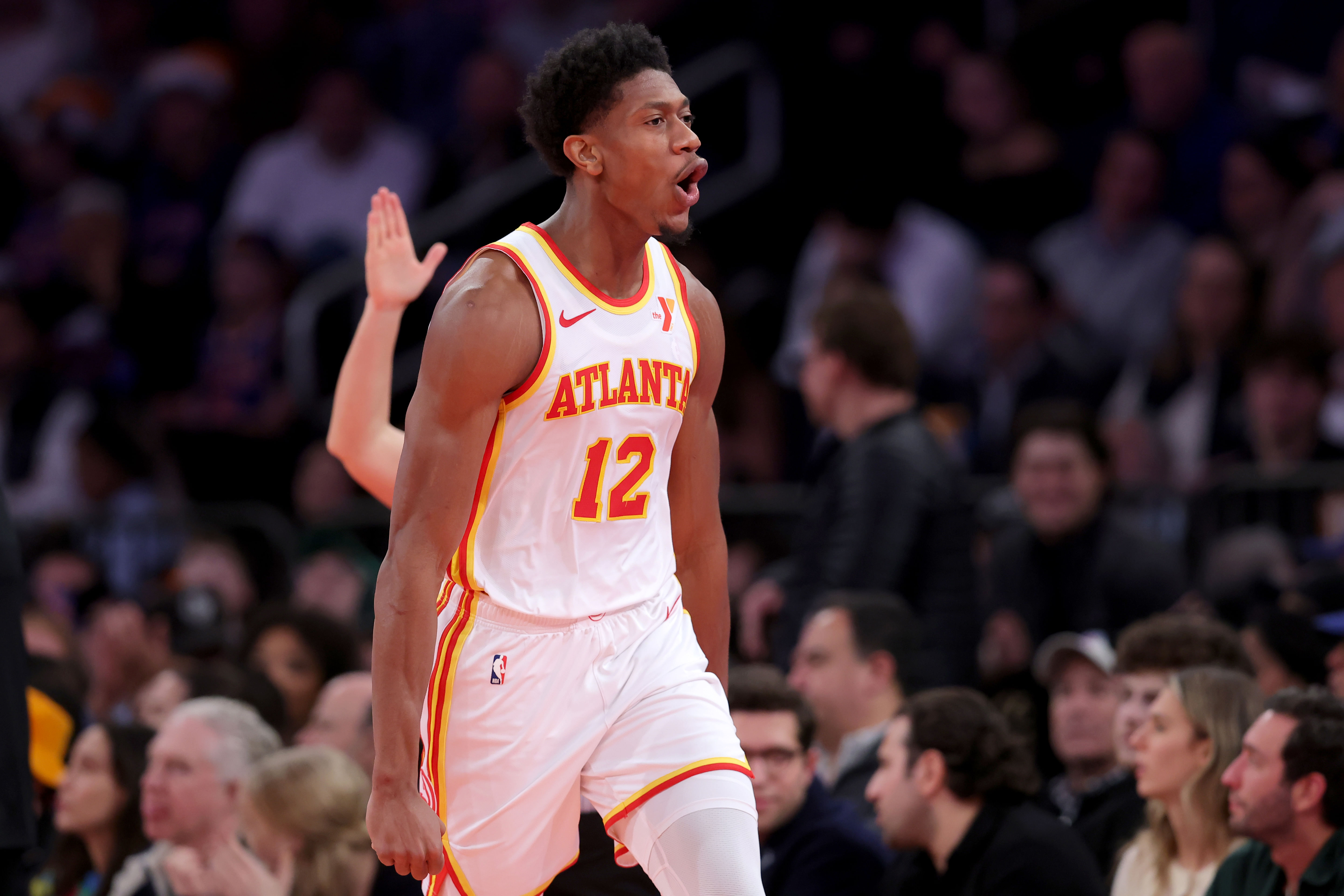 Atlanta Hawks forward De'Andre Hunter (Image Credit: Brad Penner-Imagn Images)