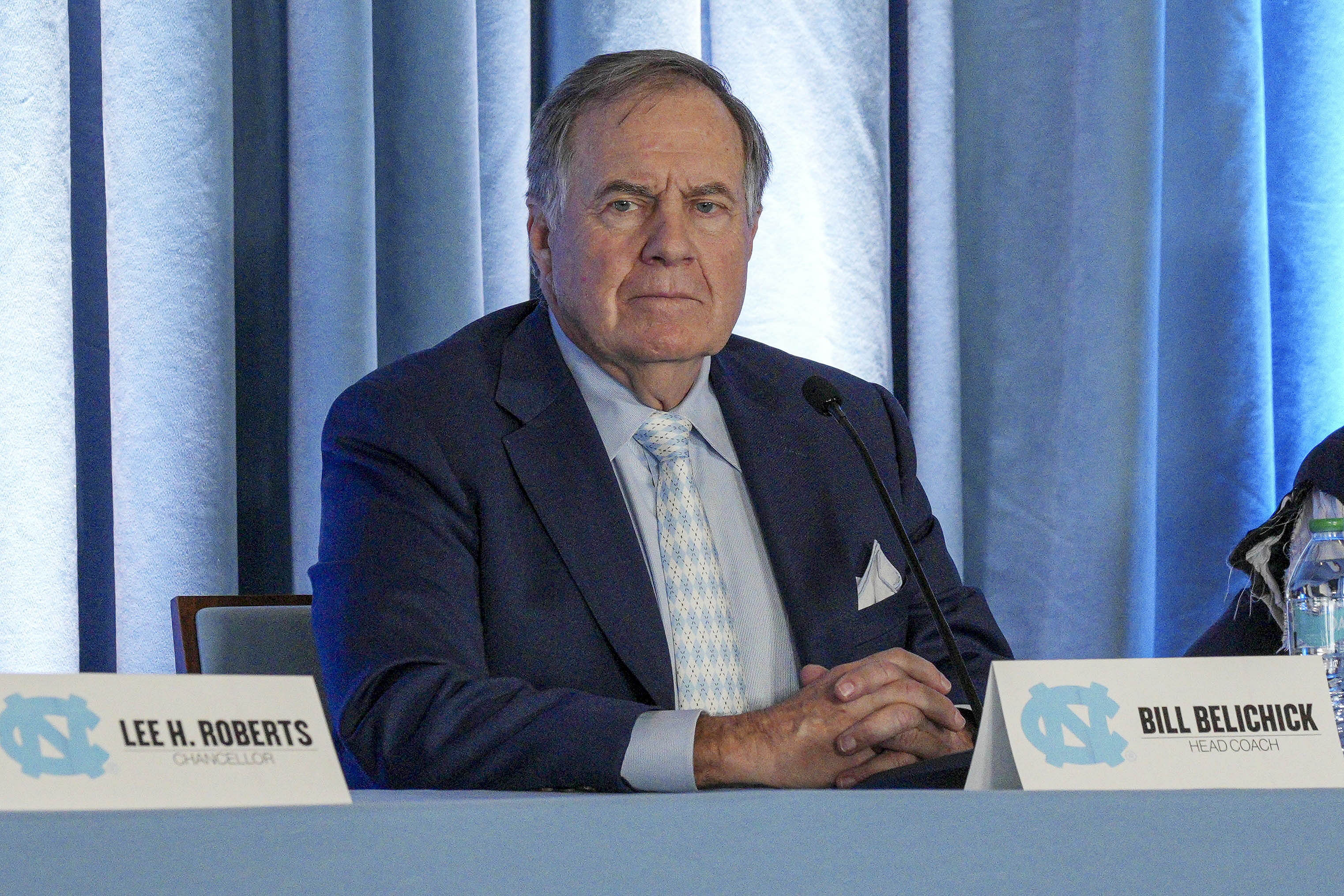 NCAA Football: North Carolina-Bill Belichick Press Conference - Source: Imagn