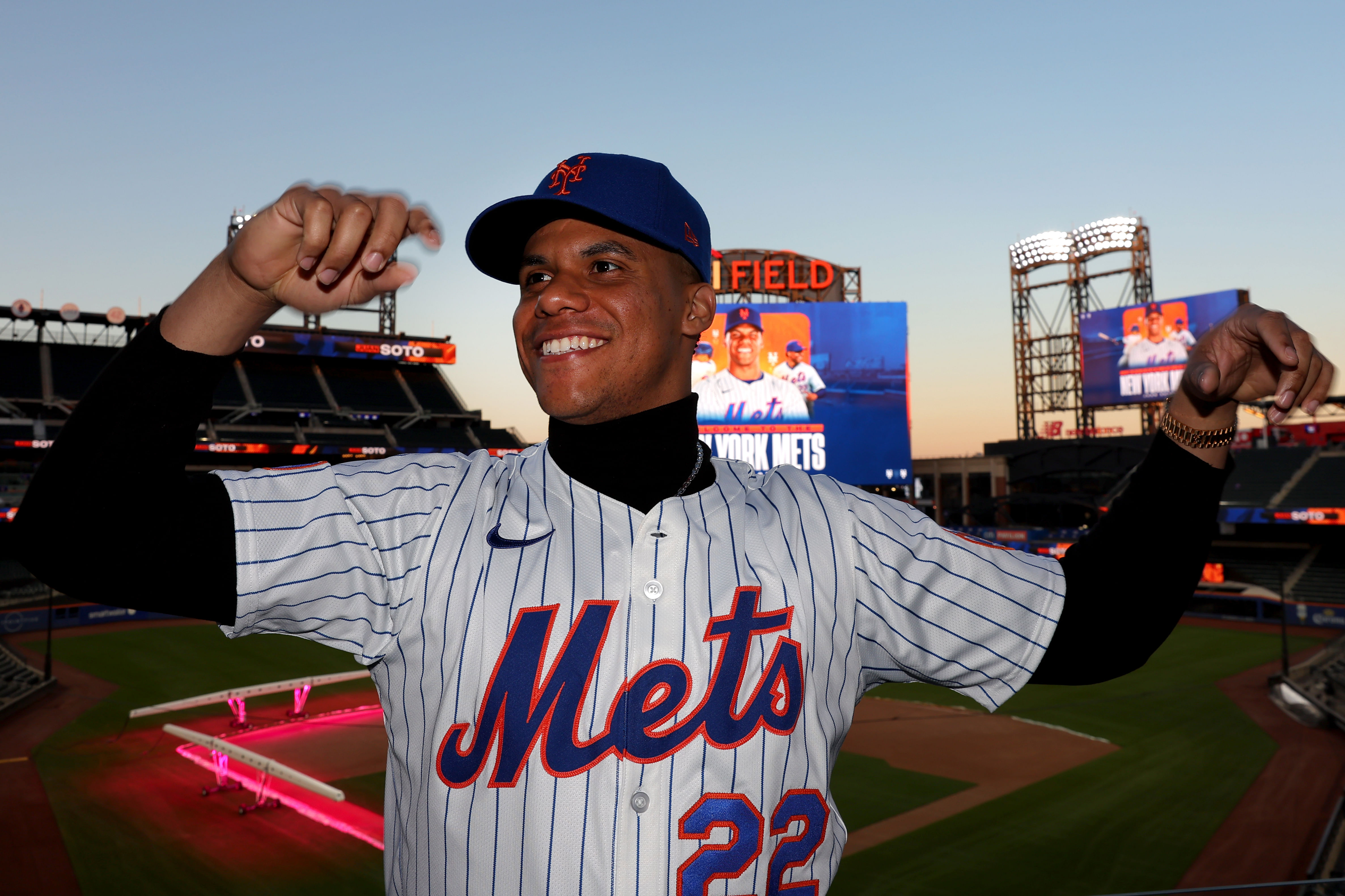 Juan Soto&#039;s unveiling at Citi Field (Imagn)