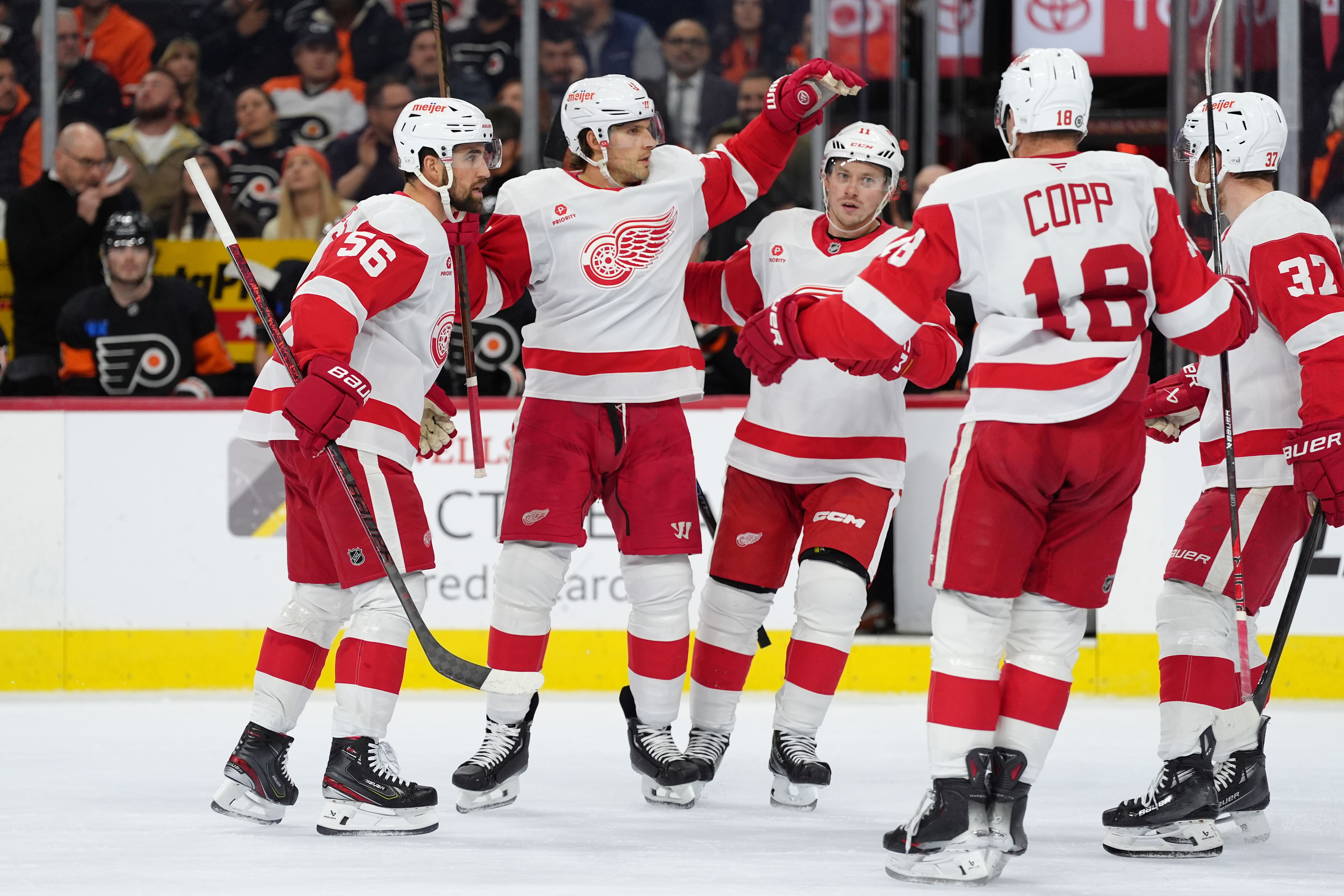 NHL: Detroit Red Wings at Philadelphia Flyers - Source: Imagn