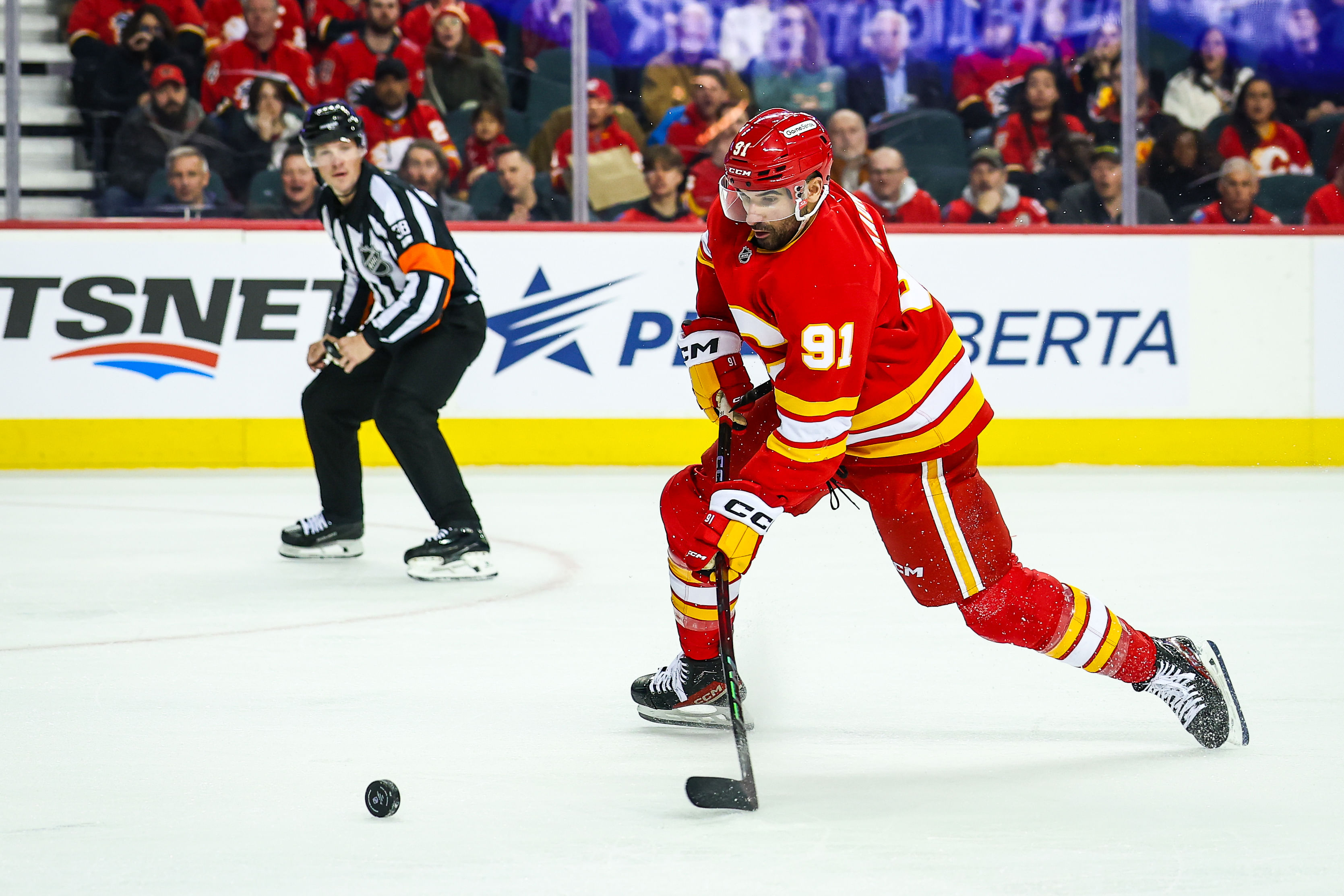 NHL: Tampa Bay Lightning at Calgary Flames - Source: Imagn