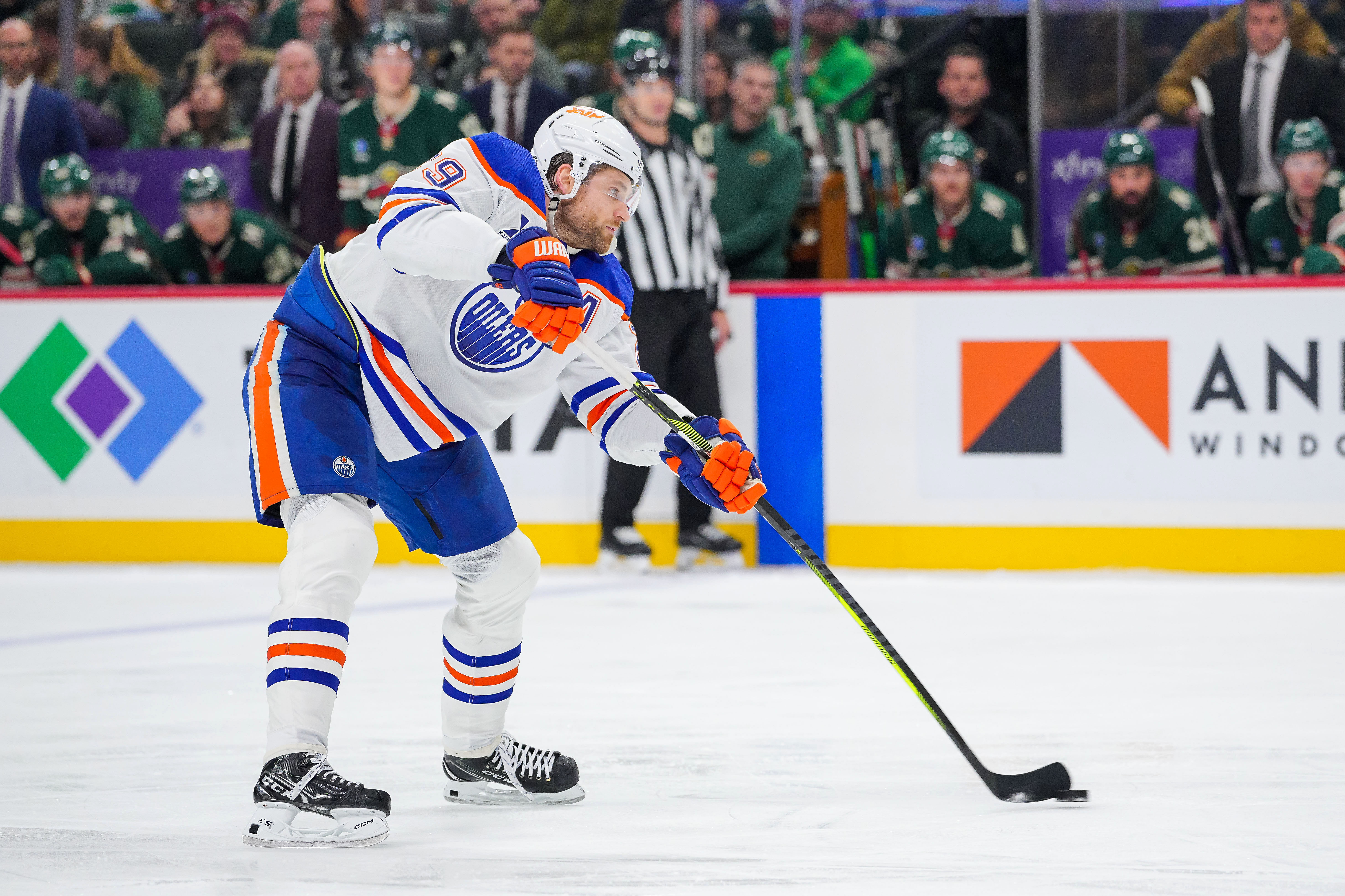 NHL: Edmonton Oilers at Minnesota Wild - Source: Imagn