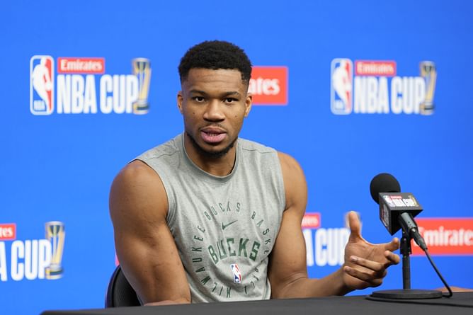 "I didn't get invitation" - Giannis Antetokounmpo hilariously mentions wedding snub from Malika Andrews while clearing air on old incident