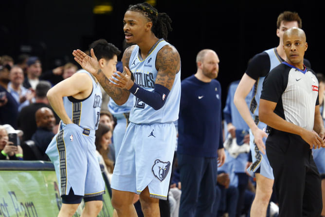 Ja Morant summarizes Grizzlies’ blowout win over Nets in 1 word