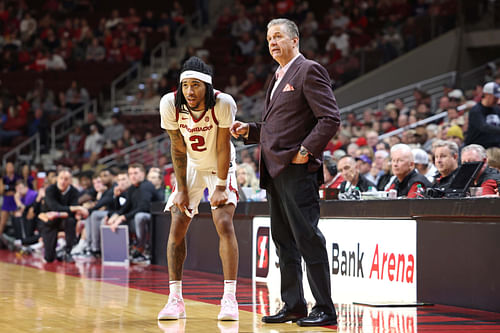 John Calipari has a gruelling test coming up in his maiden season as Arkansas' head coach.