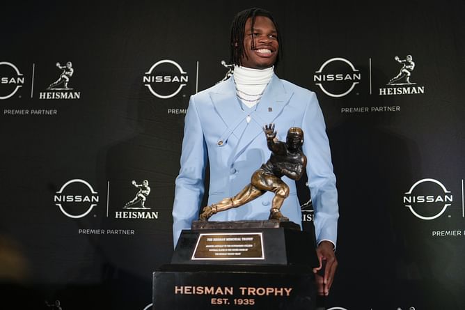 "Boy got some serious hardware": CFB world fired up for Travis Hunter as two-way star's accolade parade continues