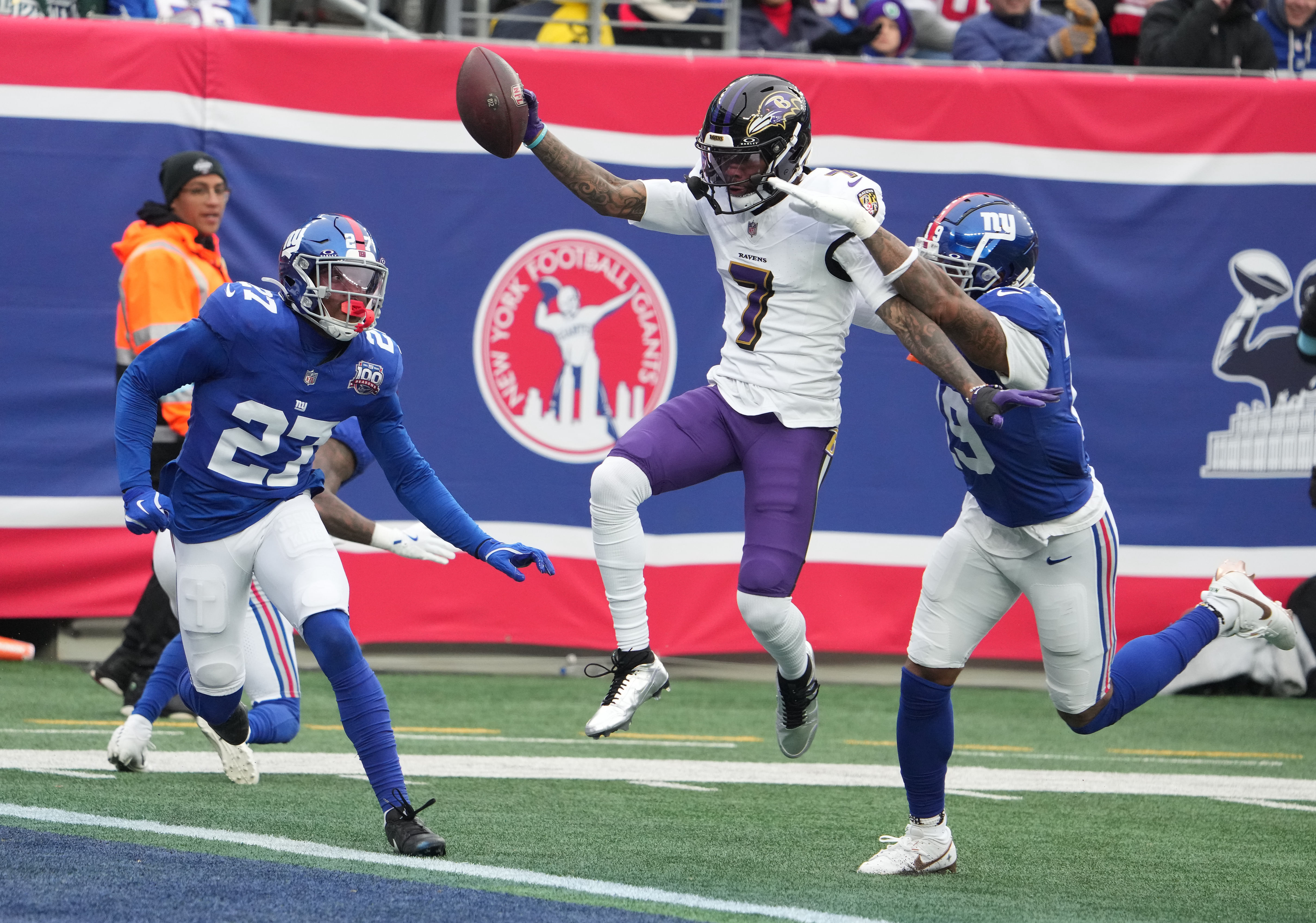 NFL: Baltimore Ravens at New York Giants - Source: Imagn