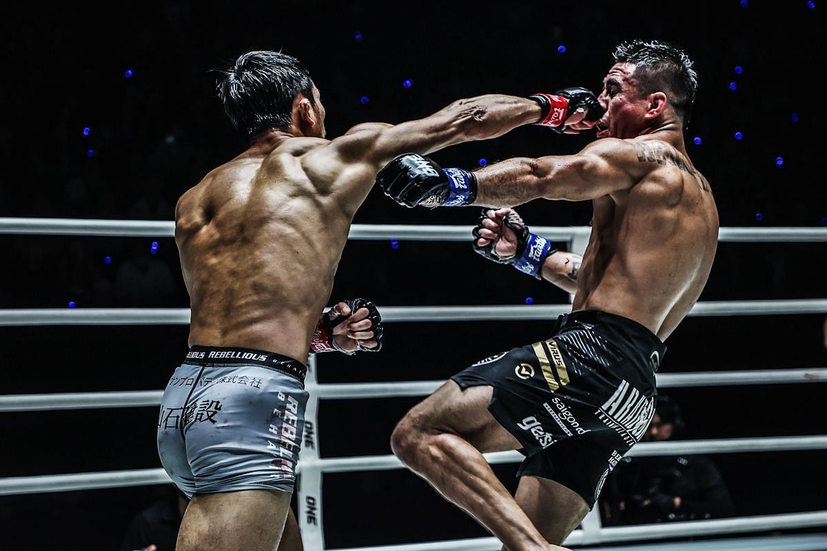 Yuya Wakamatsu and Gilbert Nakatani - Photo by ONE Championship