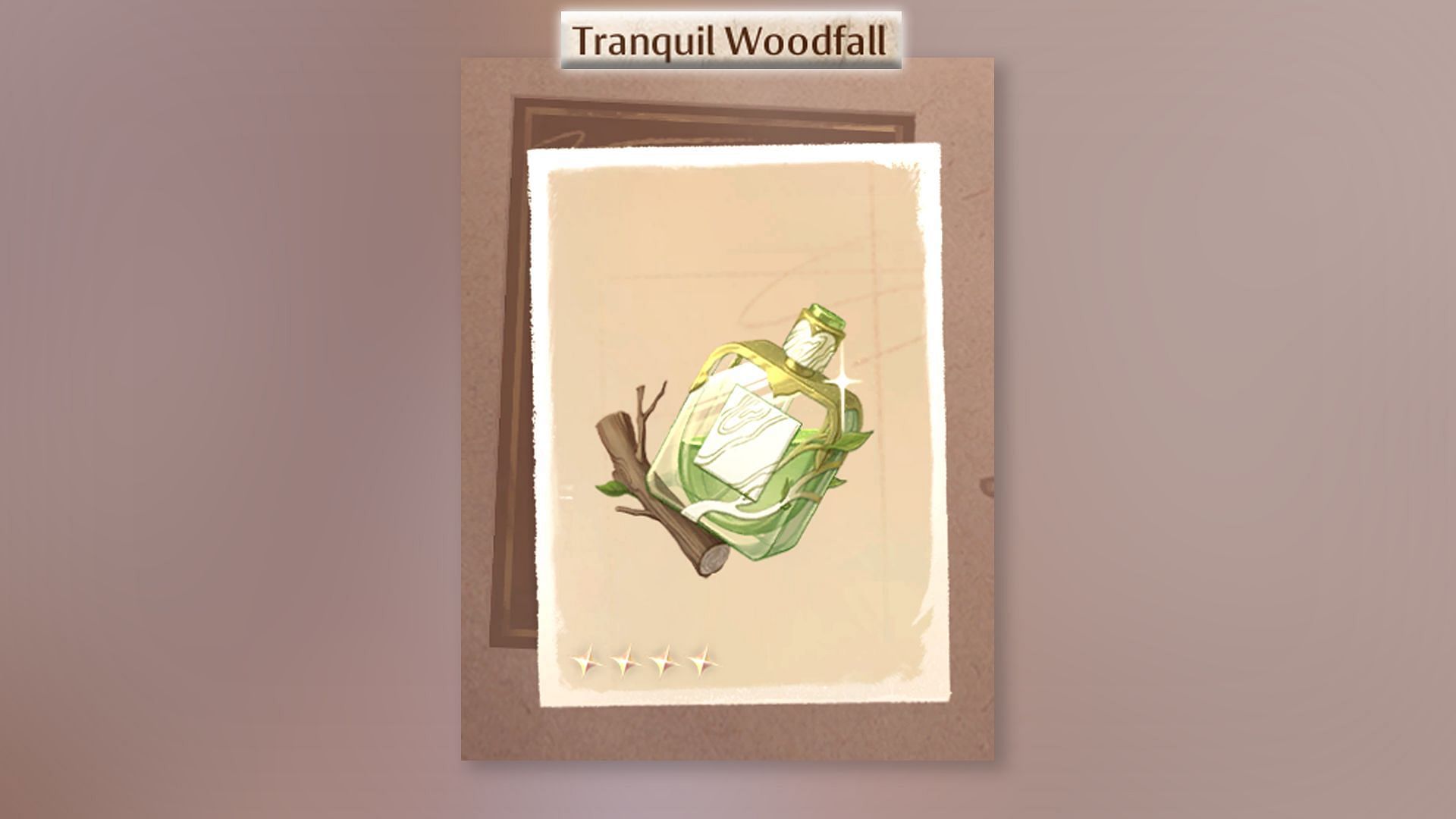 Tranquil Woodfall Whim Fragrance (Image via Infold Games)