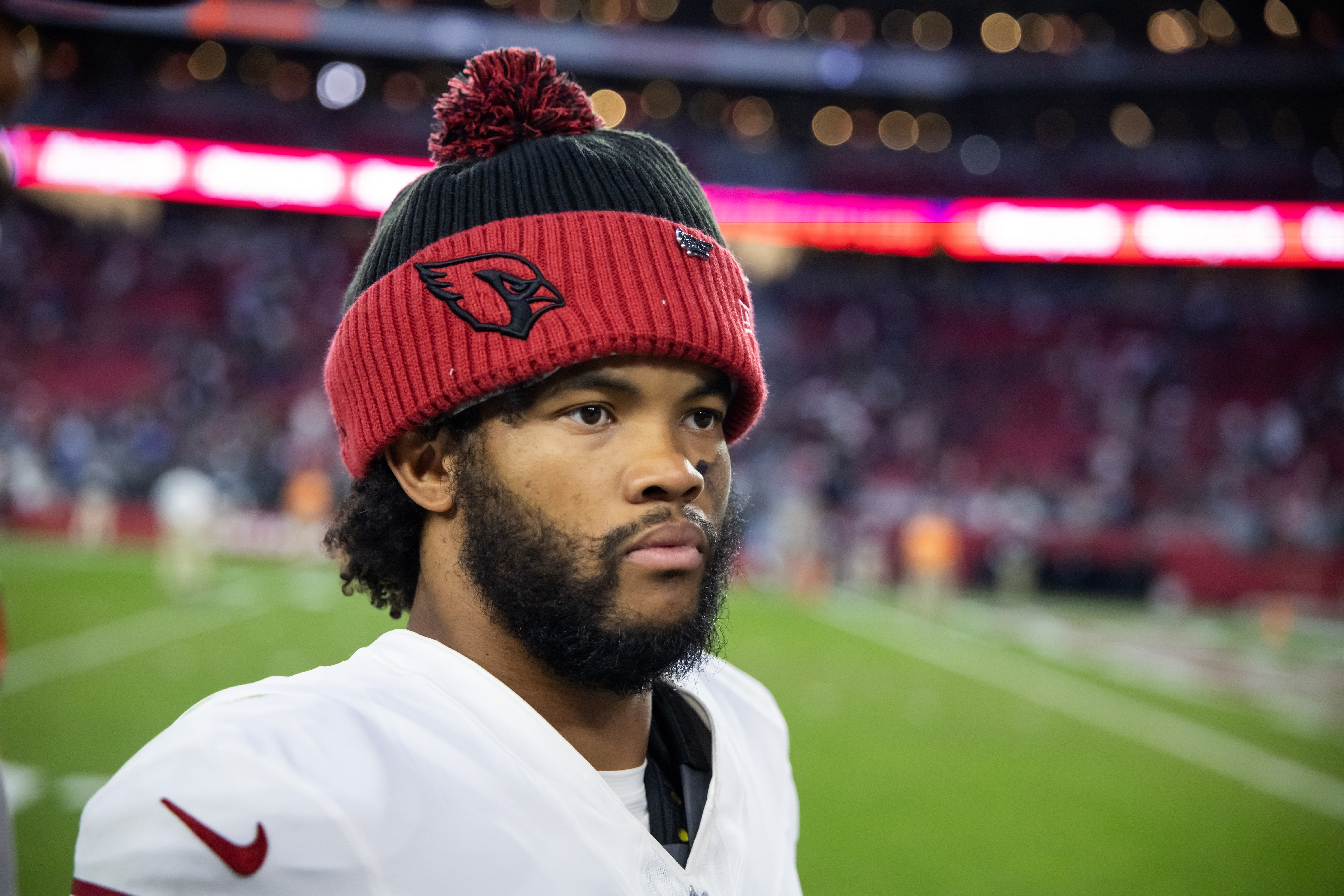 Kyler Murray at New England Patriots at Arizona Cardinals - Source: Imagn