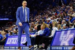 "This is going to get me in a whole lot of trouble": Mark Pope comments on reported feud between Kentucky fans