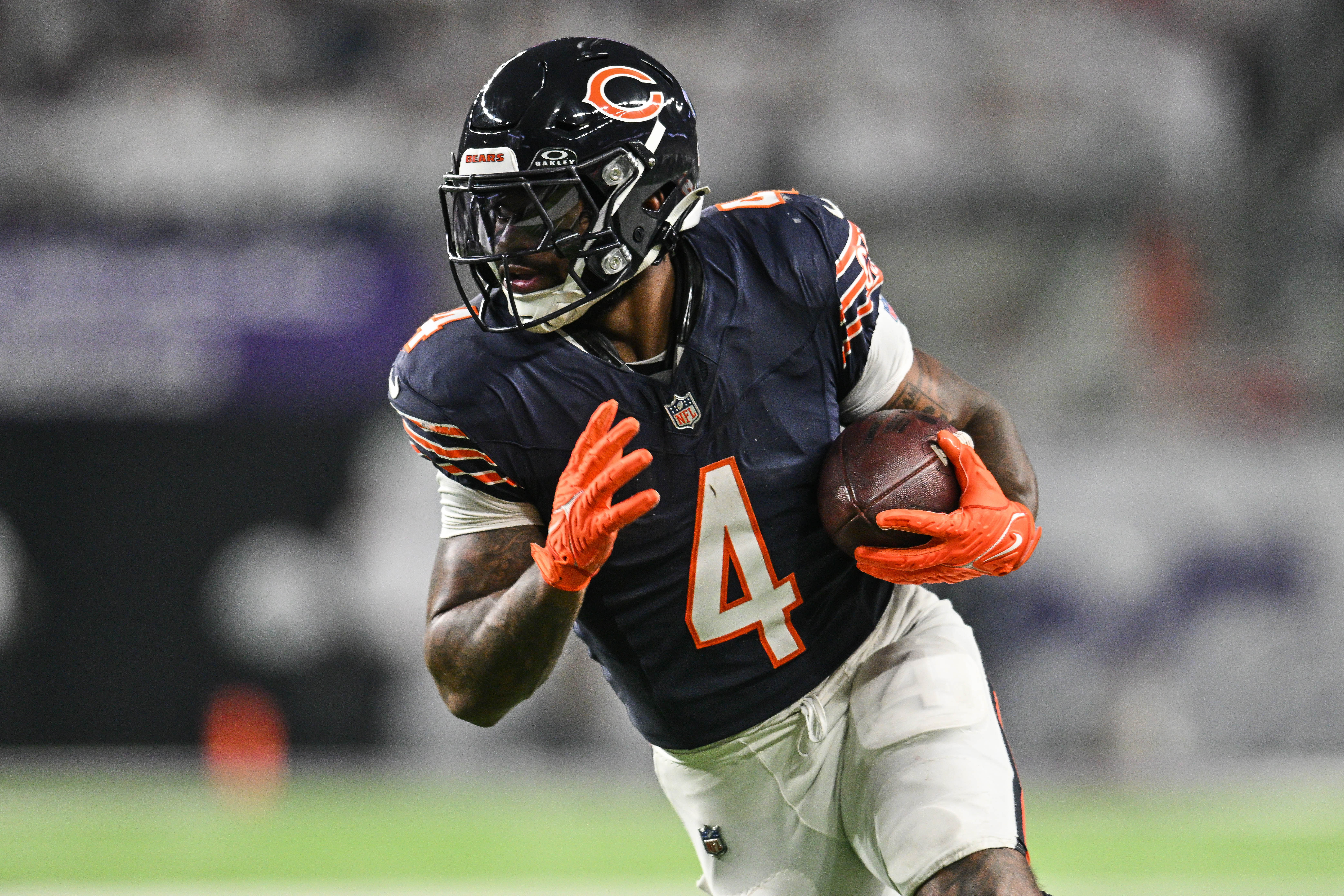 NFL: Chicago Bears RB D&#039;Andre Swift - Source: Imagn