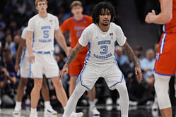 “That's ludicrous”: College hoops fans react to Elliot Cadeau crying after UNC’s 90-84 loss vs. Florida Gators